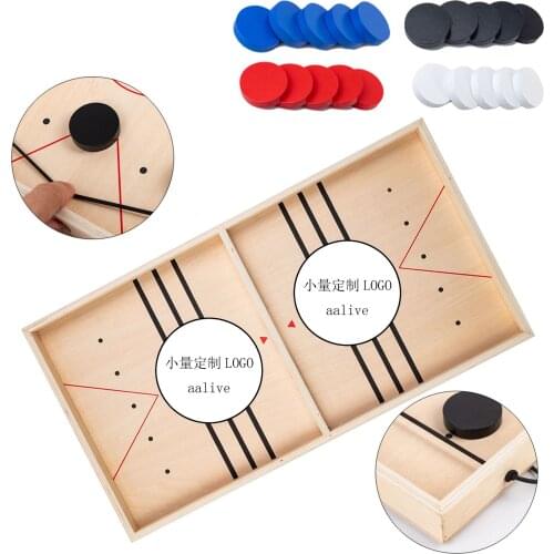 Fast Sling Puck Game - Fast-Paced Fun for a Family Game Night or for a Party with Friends