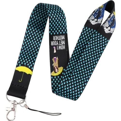 How I Met Your Mother Lanyard for Keys Phone Cool Neck Strap Lanyard for Camera Whistle ID Badge Cute webbings ribbons Gifts