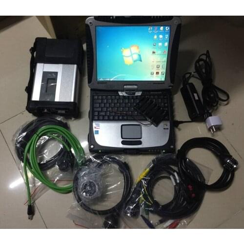 Mb star c5 mb sd connect compact 5 diagnostic for cars & trucks full software 2020.12 hdd 320gb laptop cf19 touch ready to use