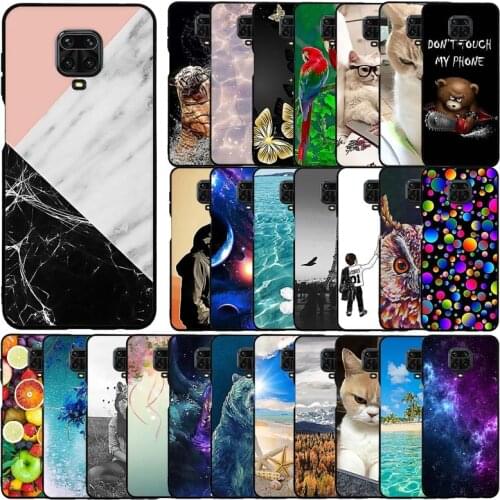 Soft Silicone Case For Xiaomi Redmi Note 9s Case Full Protective Soft Tpu Back Cover Phone Case For Xiaomi Redmi 9 Pro Max Coque