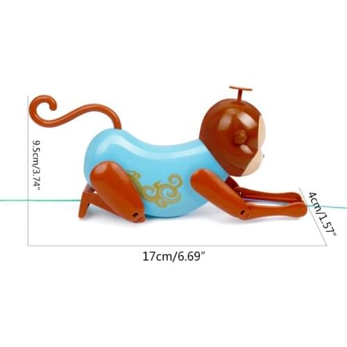 Gag Gift for Kids&Adults Plastic Monkey Kids Game Climbing Rope Toys Creative Supplies for Age 4+ Kids/Adults