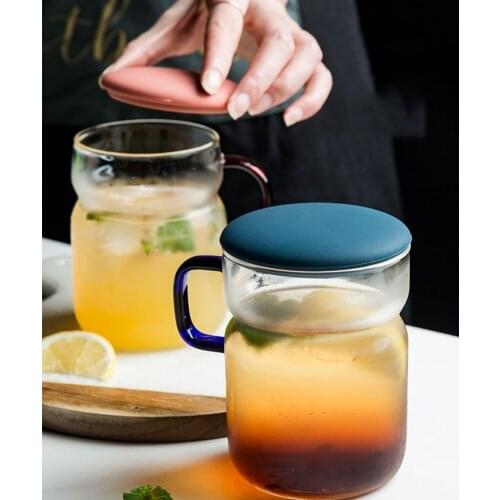 Transparent Champagne Glass Cups Tea Small Reusable Insulated Portable Wine Glass Wisky Milk Taza Cristal Coffee Cups QJJ60BLB