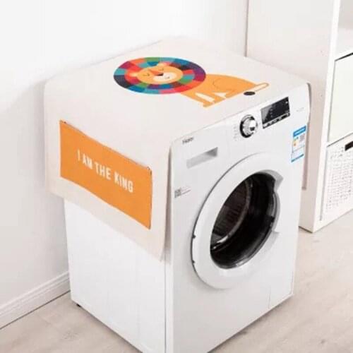 Animal Series Washing Machine Dust Cover Automatic Drum Cloth dust cover Refrigerator organizer Household fridge covers Towel