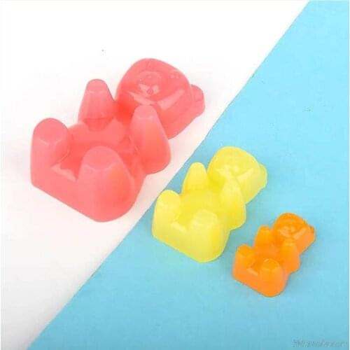Gummy Bear Candy Silicone Mold Cake Chocolate Fondant Resin Pendant Jewelry DIYN23 20 Dropshipping