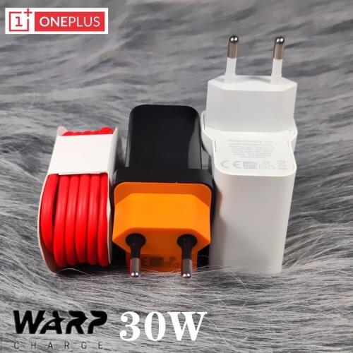 Oneplus Warp Charger 30W Car Charge Power Adapter 6A Usb Type C Cable For Oneplus 8 7 7t 7 Pro 6 6t 5V/6A Warp Charger