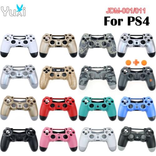 YuXi Plastic Housing Shell for Sony Playstation 4 PS4 JDM-001 JDM-011 Wireless Controller Replacement Case Cover