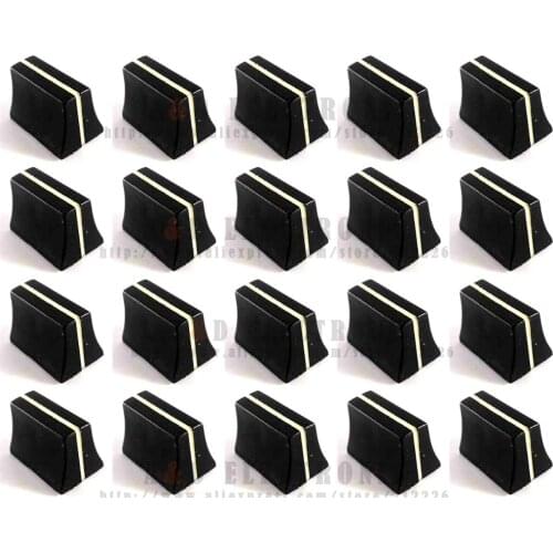 20pcs/lot High Quality fader cap for PIONEER PARTS DJM300 400 500 600 800 Vestax potentiometer knob plastic Push button cap