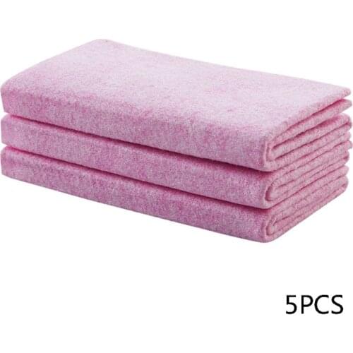 5Pcs Coconut Shell Washing Towel Kitchen Dish Clothes Absorbent Rags Cleaning Scouring Pad Anti-grease 30x26cm K0AB