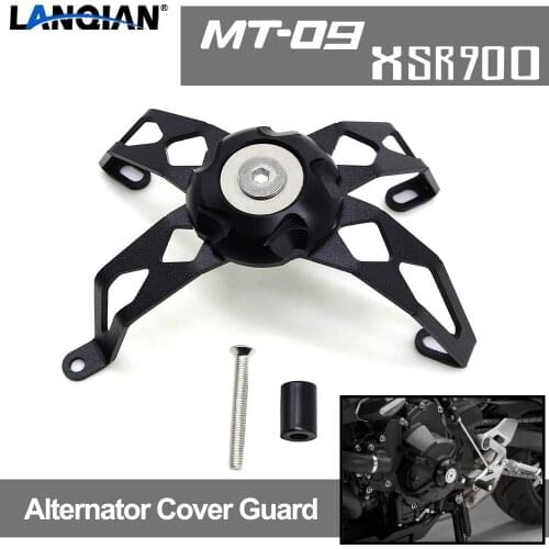 For Yamaha MT09 FZ09 MT-09 FJ09 2013-2021 MT 09 SP 2017-2021 XSR900 2015-2021 Motorcycle Alternator Cover Guard Accessories