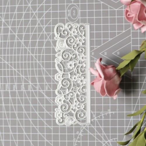 Lace Flower Leaf Frame Metal Cutting Dies for Scrapbooking DIY Photo Album Card Making Decorative Stencil New 2021