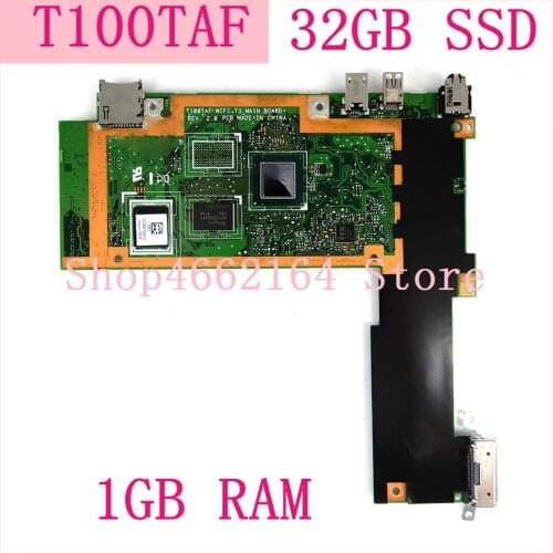 T100TAF Motherboard Z3735G CPU 32GB SSD 1GB RAM T100TAF Tablet Motherboard For ASUS T100TAF Tablet Mainboard Test 100% OK