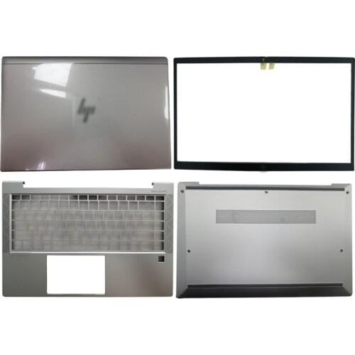 NEW Laptop LCD Back Cover/Front Bezel/Palmrest/Bottom Base For HP EliteBook 840 G7 745 G7 Computer Case Silver