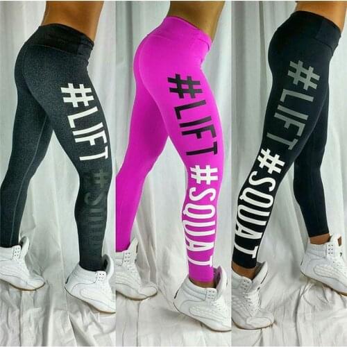 High Waist Yoga Pants Women Leggings Sport Fitness Trousers Training Running Compression Tights Women Sports Wear Gym Leggings