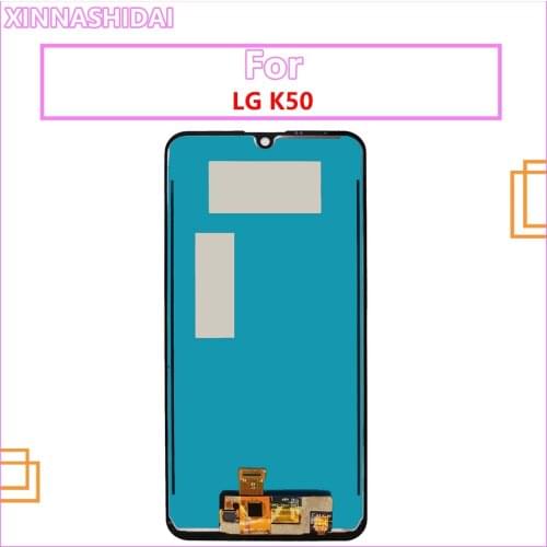 100%Tested For LG K50 Q60 K12 Max 2019 X525 X525BAW X525HA X525ZAW X520BMW LCD Display Touch Screen Digitizer Replace LCD
