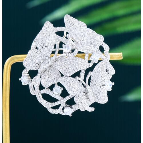 Blachette Butterfly Brooches For Clothes