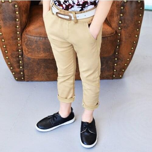 Children Long Pants New Fashion Kids Boy Casual Trousers