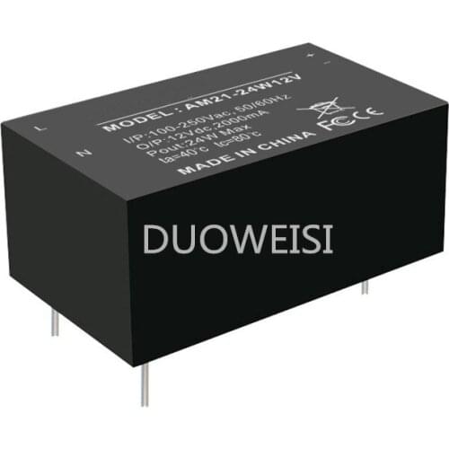 DuoWeiSi AM21 20W 24W AC-DC step down isolation module switching power supply 5V 12V 24V