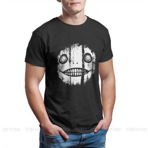 NieR Automata Game Nier Essential T Shirt Men Clothing Homme Large Streetwear Tshirt Graphic Short Sleeve