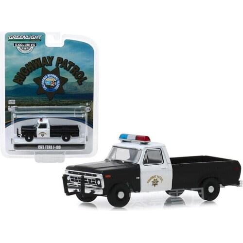 Greenlight 1:64 Ford F-100 Diecast Collection of Die-casting Simulation Alloy Model Children Toys