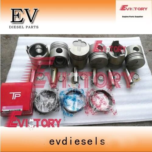 2H Piston and piston ring set for Toyota Forklift SUV
