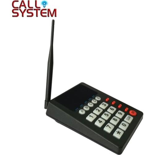 Kitchen Caller Transmitter Keypad K-999 with screen and number buttons for kitchen to call waiters