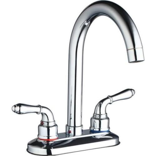 Copper kitchen dish basin faucet chrome, Rotated brass wash basin faucet hot and cold,Bathroom water sink basin faucet mixer tap