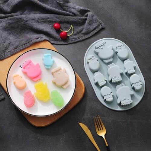 Cartoon Broken Shell Chicks Silicone Cake Mold Easter Chocolate Fudge Dessert Mold Childrens Food Box Baking Cake Decoration