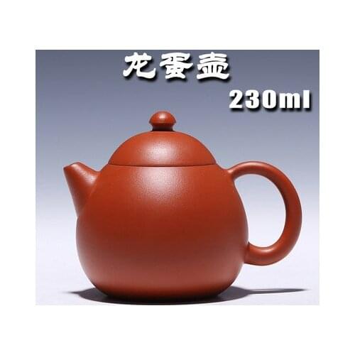 Authentic Yixing Zisha masters handmade teapot gold ore Niqiu Zhu hole hole water polo egg pot 97
