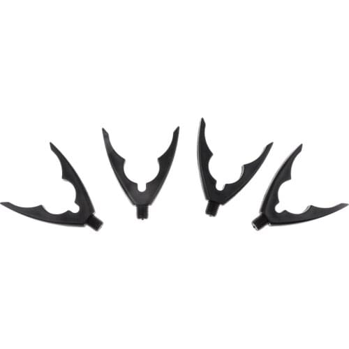 Perfeclan 4pcs Fishing Rod Rest Butt Fishing Rod Gripper Fishing Rod Holder