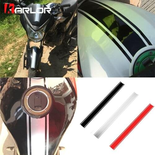 50cm Reflective Motorcycle Stickers Waterproof DIY Car Decals Personality Racing Motorbike Body Decoration Styling Accessories