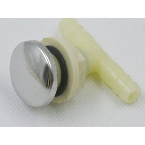 Bathtub spa stainless steel Air bubble jet with Chrome plating,Double intake jet