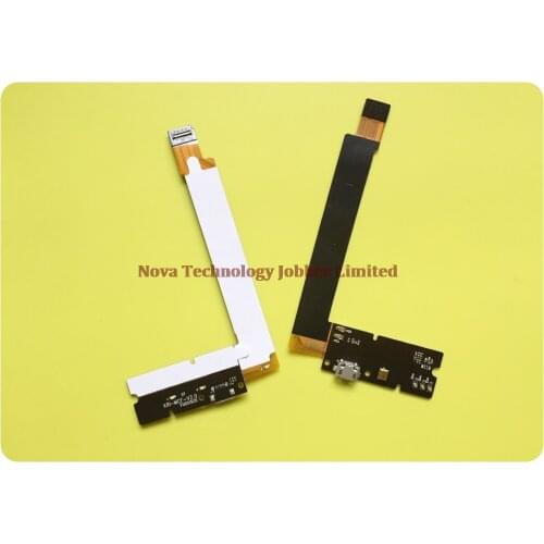 Wyieno E 4.5 Charging Port Board For BQ Aquaris E4.5 Micro USB Charger Connector Flex Cable Tracking