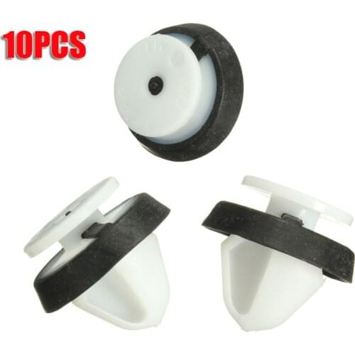 10Pcs Car Auto Bumper Fastener Retainer Push Clips Interior Trim Door Panel Card Pillar Clips 9341PF 6991Y8 For Peugeot 207 807