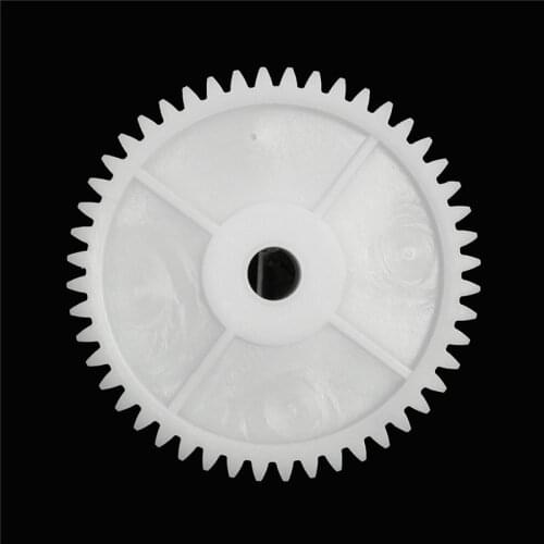 1Pc Plastic White Gear Hole 8mm For 550 Motor Children Car Electric Vehicle Electrical Equipment Supplies Motor Gear Accessorie