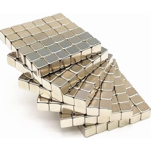 10~1000PCS/LOT N35 Rectangular Magnet 5x5x5 4*4*4 3x3x3 10x10x10 3mm 4mm 5mm 10mm