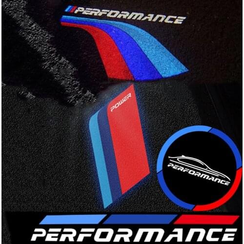 2pcs/4pcs led car door welcome courtesy projector laser lamp shadow light For BMW car styling