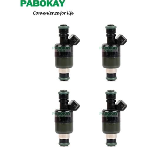 4 pieces x Fuel Injectors Nozzles For Chevrolet Opel Corsa 1.4; 1.6 8v Daewoo Cielo 17124782 ICD00110 17123924 25165453