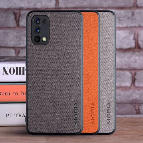 For OPPO Realme 7 6 5 3 Pro 6i 5i C11 C15 X2 Pro Case Soft TPU edge Hard Cloth protect back cover case for OPPO A5 A9 A53 2020