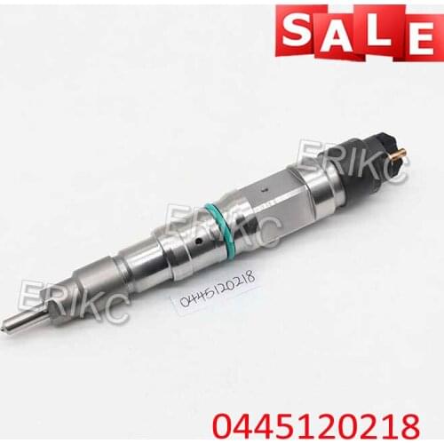 ERIKC 0445120218 High Pressure Fuel Injector 0 445 120 218 Genuine New Excavator Injector For Bosch MAN 51101006032 51101006125