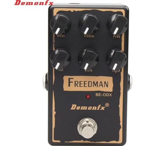 Freedman BE-ODX Guitar Effect Pedal Overdrive Distortion -Demonfx