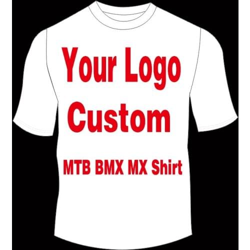 OEM Short Sleeve Mountain Bike T-Shirt Off-Road MX Moto MTB BMX Racer Jerseys Downhill Enduro Clothing Customized