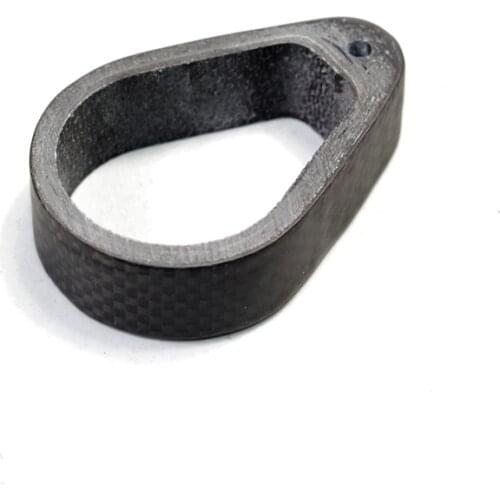 PURA RAZA Headset Set Carbon Fiber Washer Bicycle Earphone Kit For Bicycle Correction Span Spacers Reapply 5mm 10mm 15mm/20mm