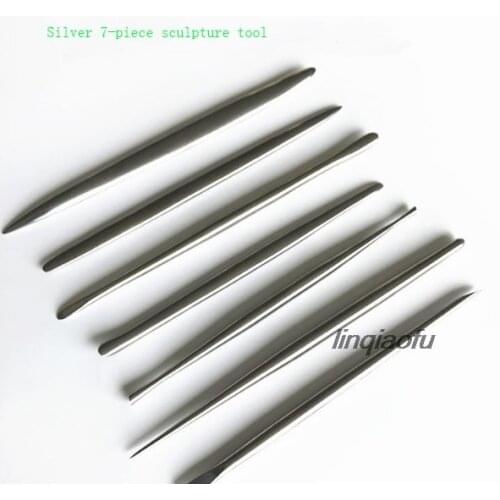 Black metal sculpture tool soft clay tool