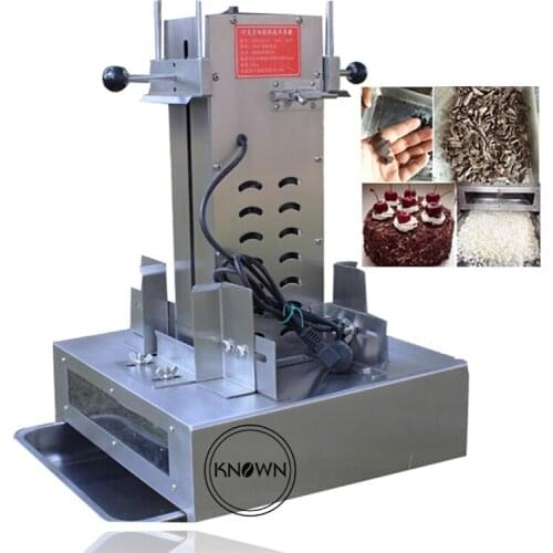 KN-BHJ Fully automatic commerical Chocolate Shaving Machine chocolate block cutting cutter machine chocolate slicer price
