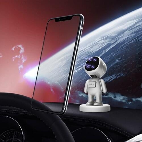 Creativity Spaceman Bracket Magneticcar Mobile Phone Navigation 360 Degree Rotating Magnet Bracket Car Holder Phone
