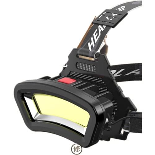 The head-mounted floodlight bright headlights charging long life operation of the lamp large spot lights electrical maintenance