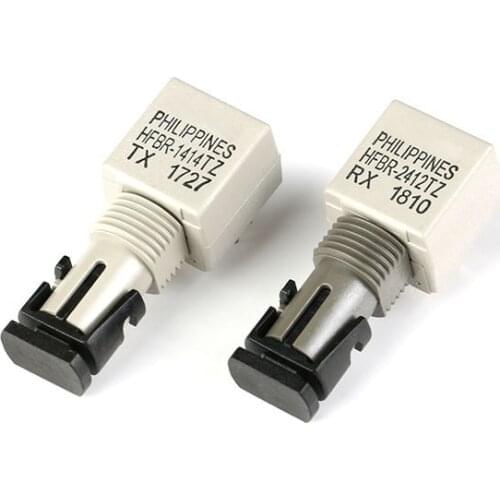 1PCS/LOT HFBR-2412TZ ST threaded port optical emitter fiber transceiver New original