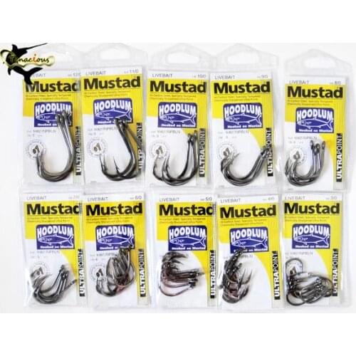 Fishing Norway MUSTAD hooks Size 3/0 4/0 5/0 6/0 7/0 8/0 9/0 10/ 11/0 12/0 fishing hook