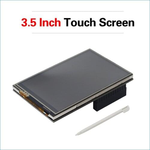 S ROBOT Raspberry Pi 4 Display 3.5 inch Touch Screen 480*320 LCD + Acrylic Case Enclosure Case for Raspberry Pi 3 RPI109