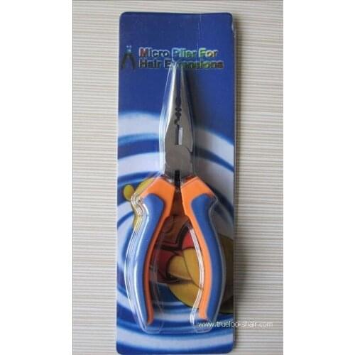 Heat Fusion Glue Keratin Bonding / Micro Rings Removal Pliers for Hair Extensions stainless steel hair extensions pliers hair